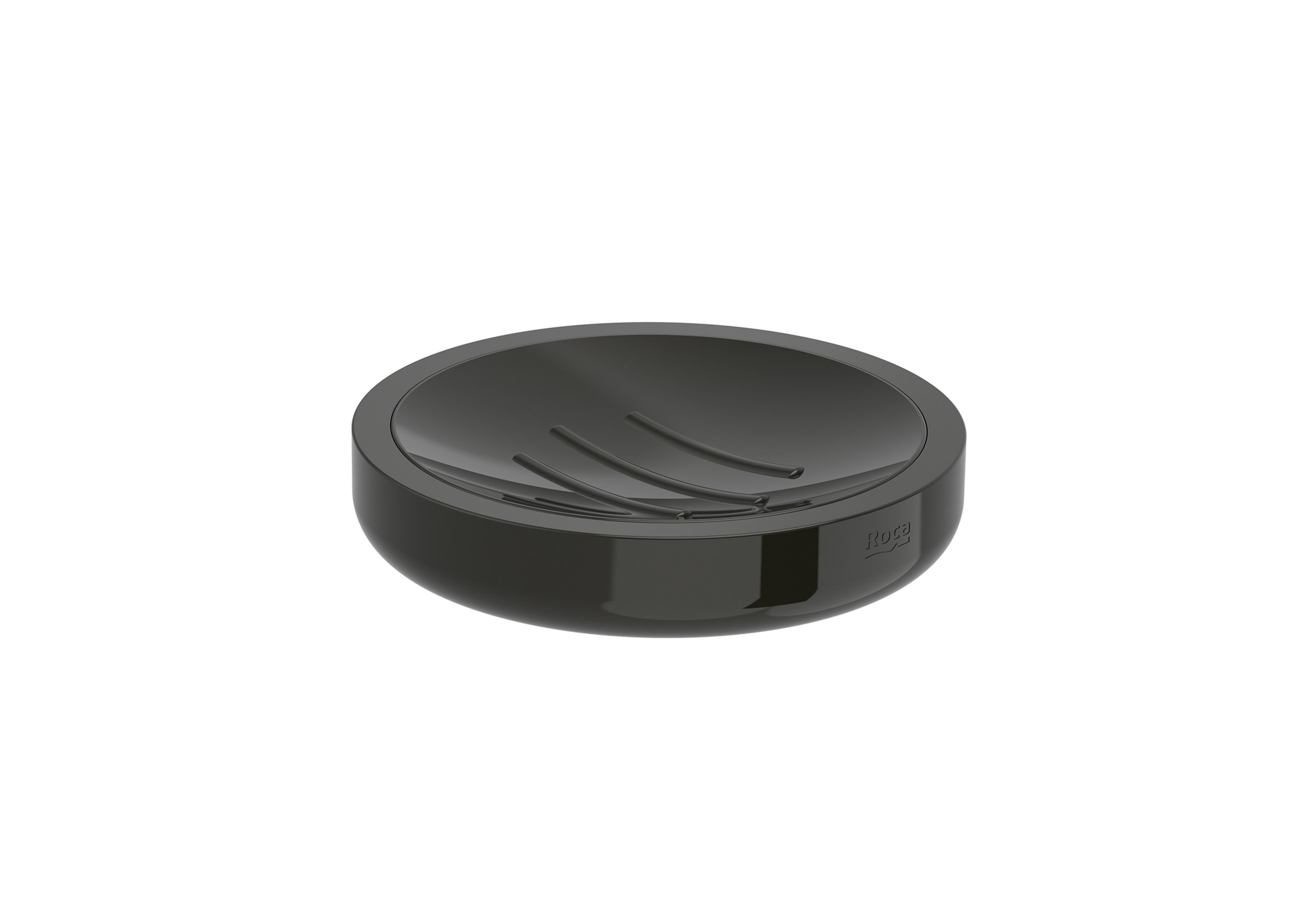 Soap dishes Titanium black Tempo A817024022 Roca