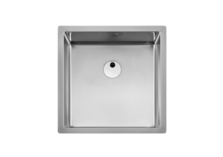 Stainless steel single bowl kitchen sink