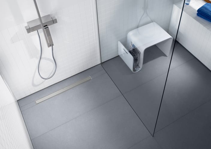 In-Drain Shower trays collections Roca