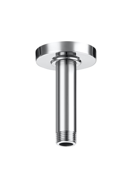Straight ceiling arm for shower head