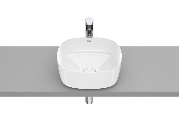 SOFT - Over countertop FINECERAMIC® basin