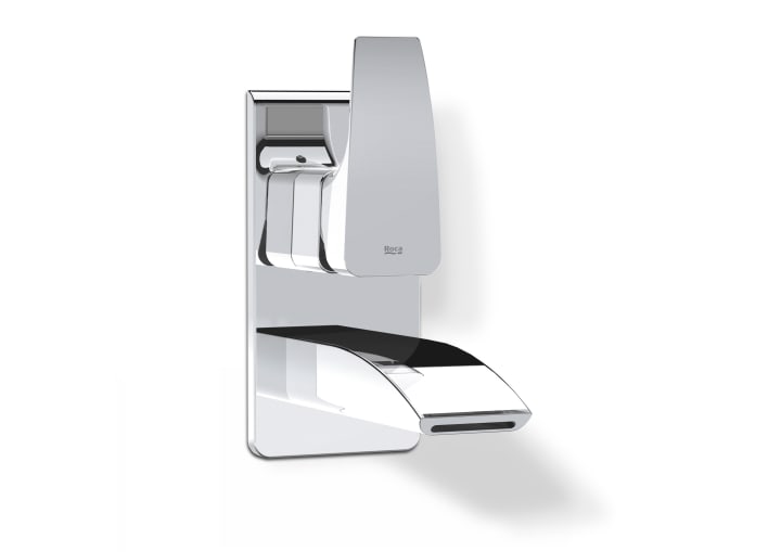 Built-in basin mixer with 8 l/min flow limiter