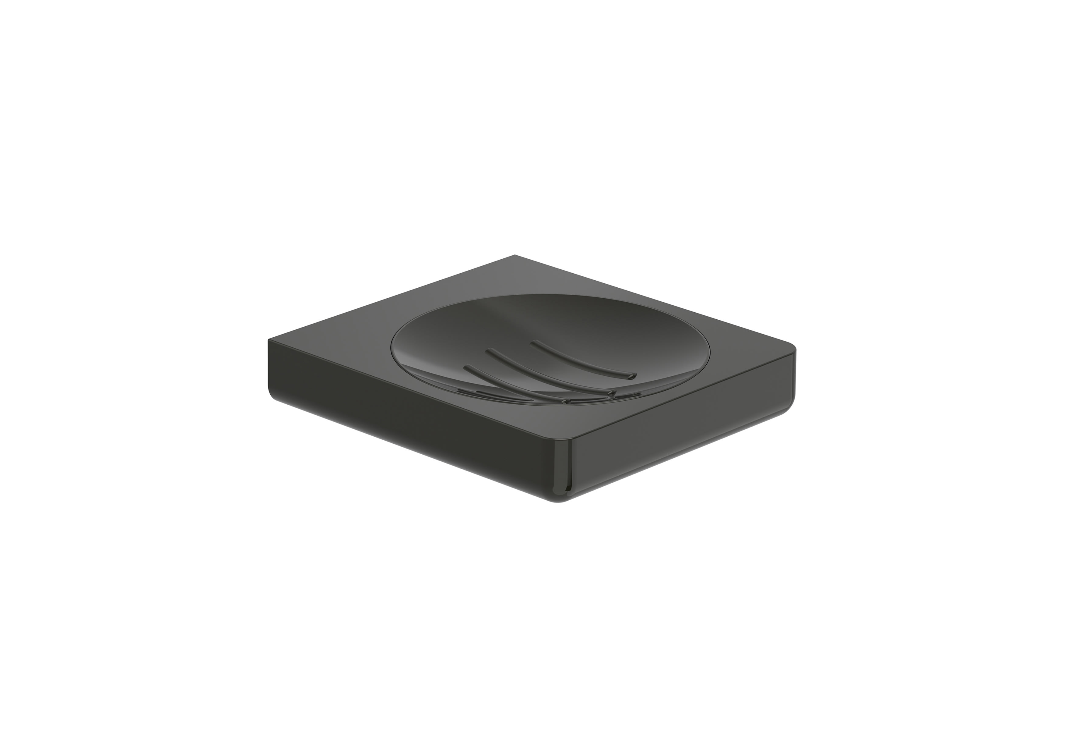 Soap dishes Titanium black Tempo A817023022 Roca
