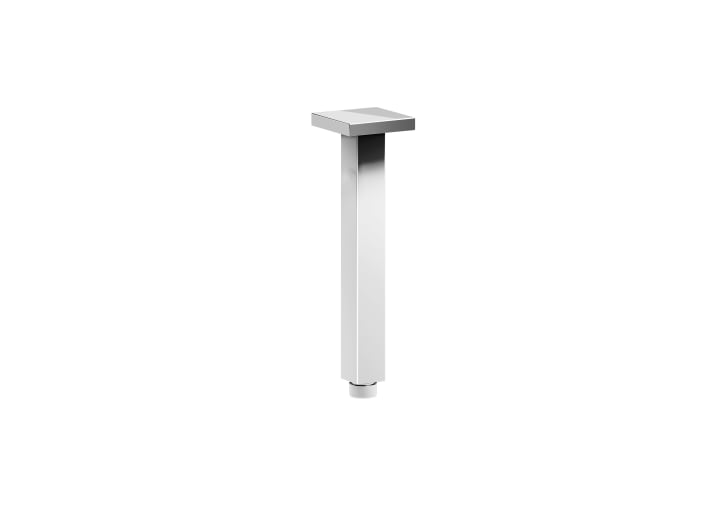 Square straight ceiling arm for shower head