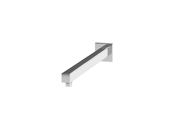 Square straight wall arm for shower head