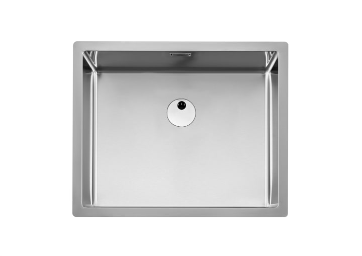 Stainless steel single bowl kitchen sink