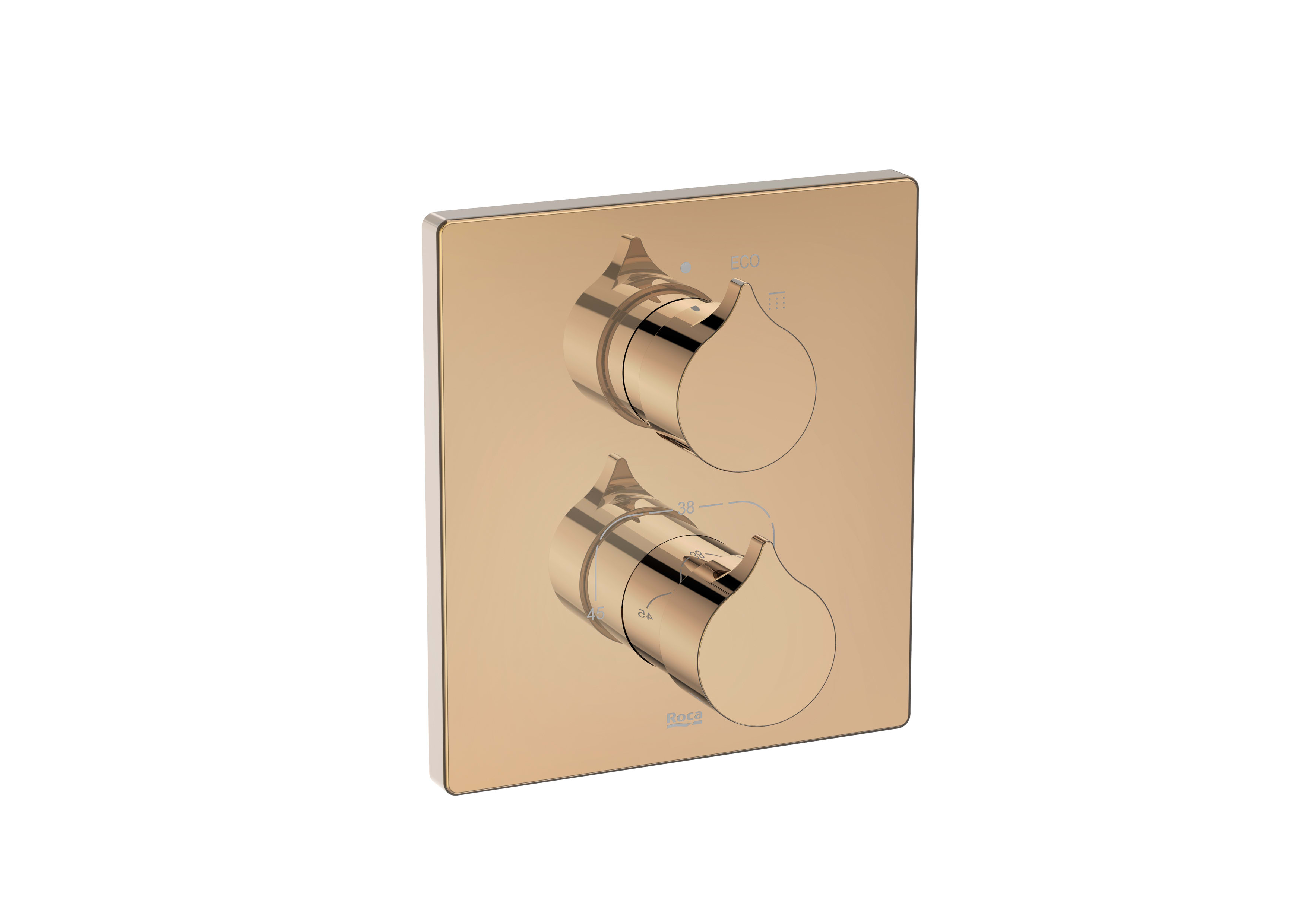 Shower / bath faucets Rose gold Insignia A5A2C3ARG0 Roca