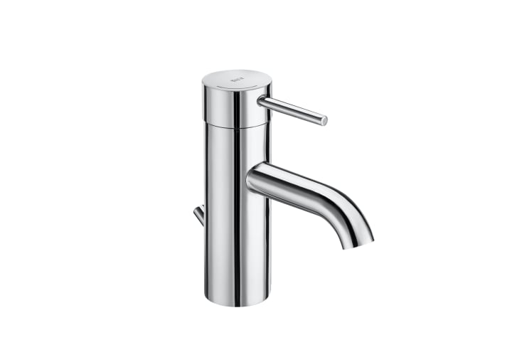 Basin mixer with aerator and pop-up waste, Cold Start