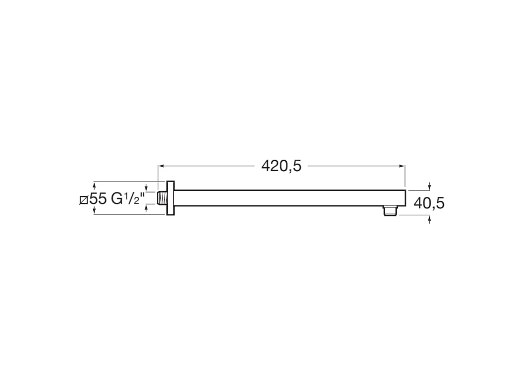 Esquema de cotas
