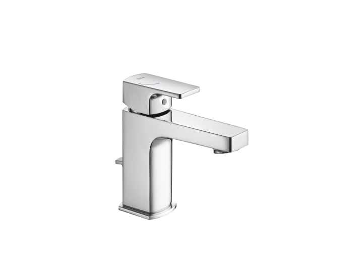 Compact basin mixer with aerator and pop-up waste, Cold Start