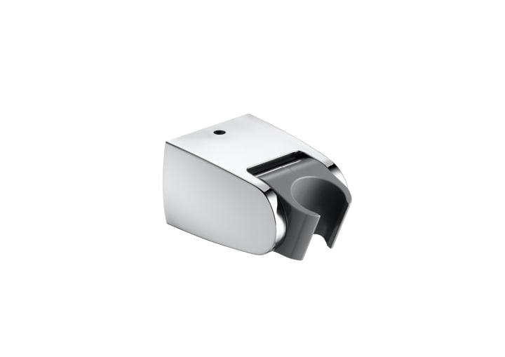 Swivel chromed bracket for hand shower