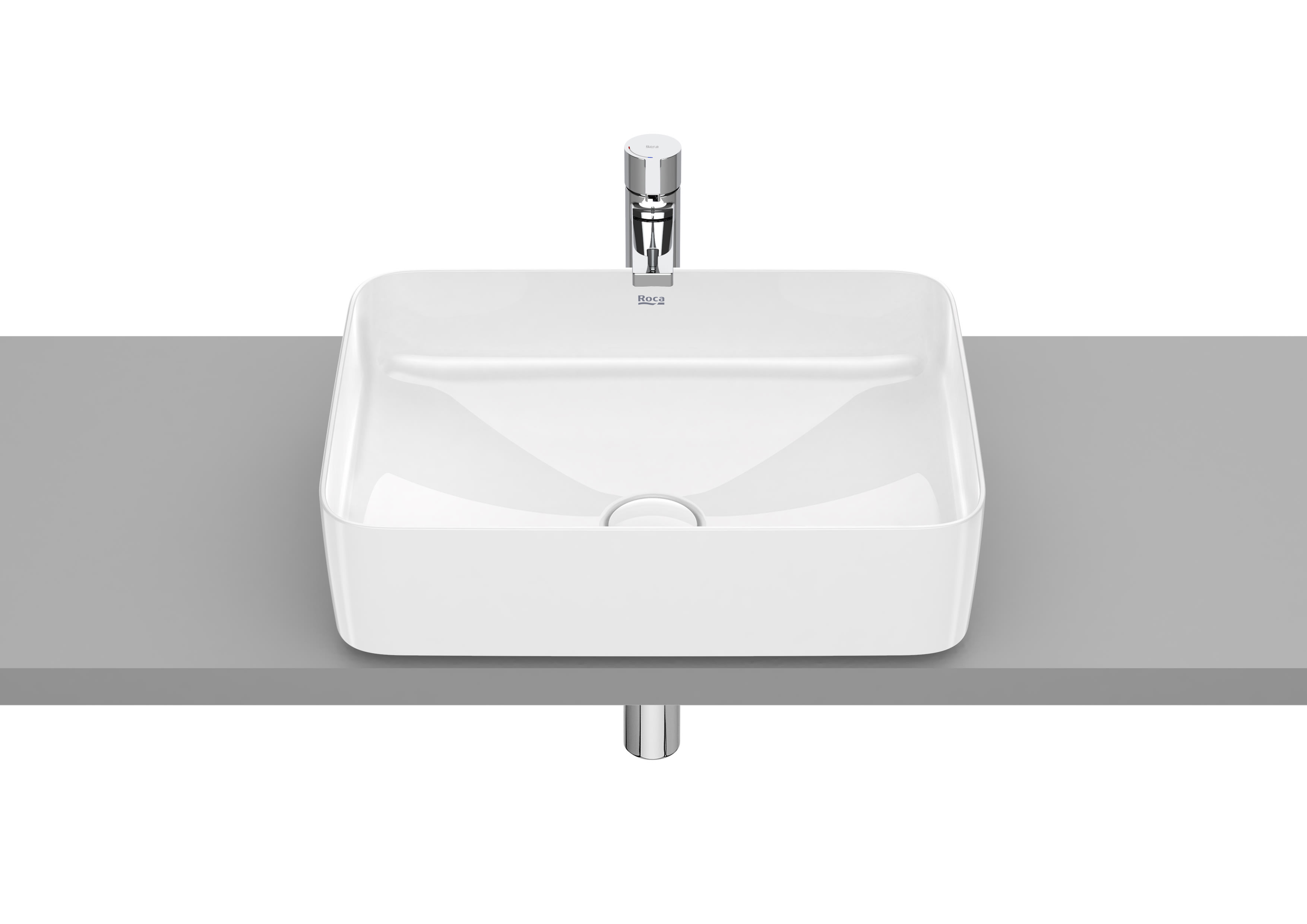 Over countertop basins White Inspira A327530000 Roca