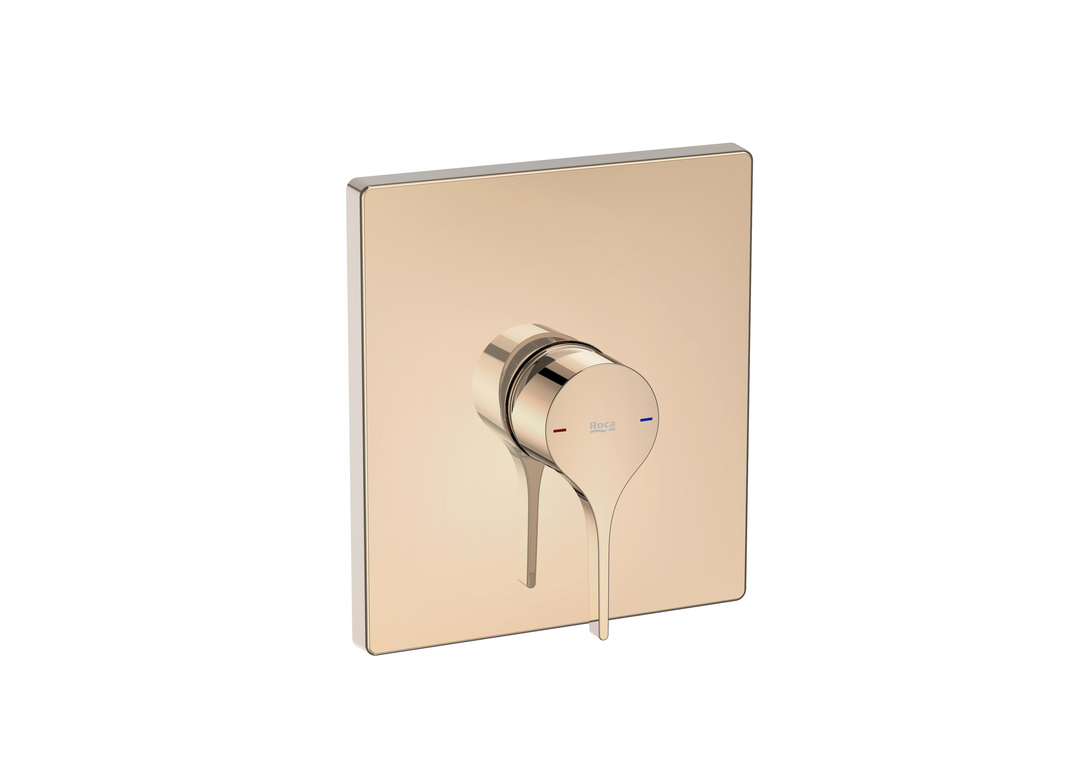 Shower / bath faucets Rose gold Insignia A5A2B3ARG0 Roca