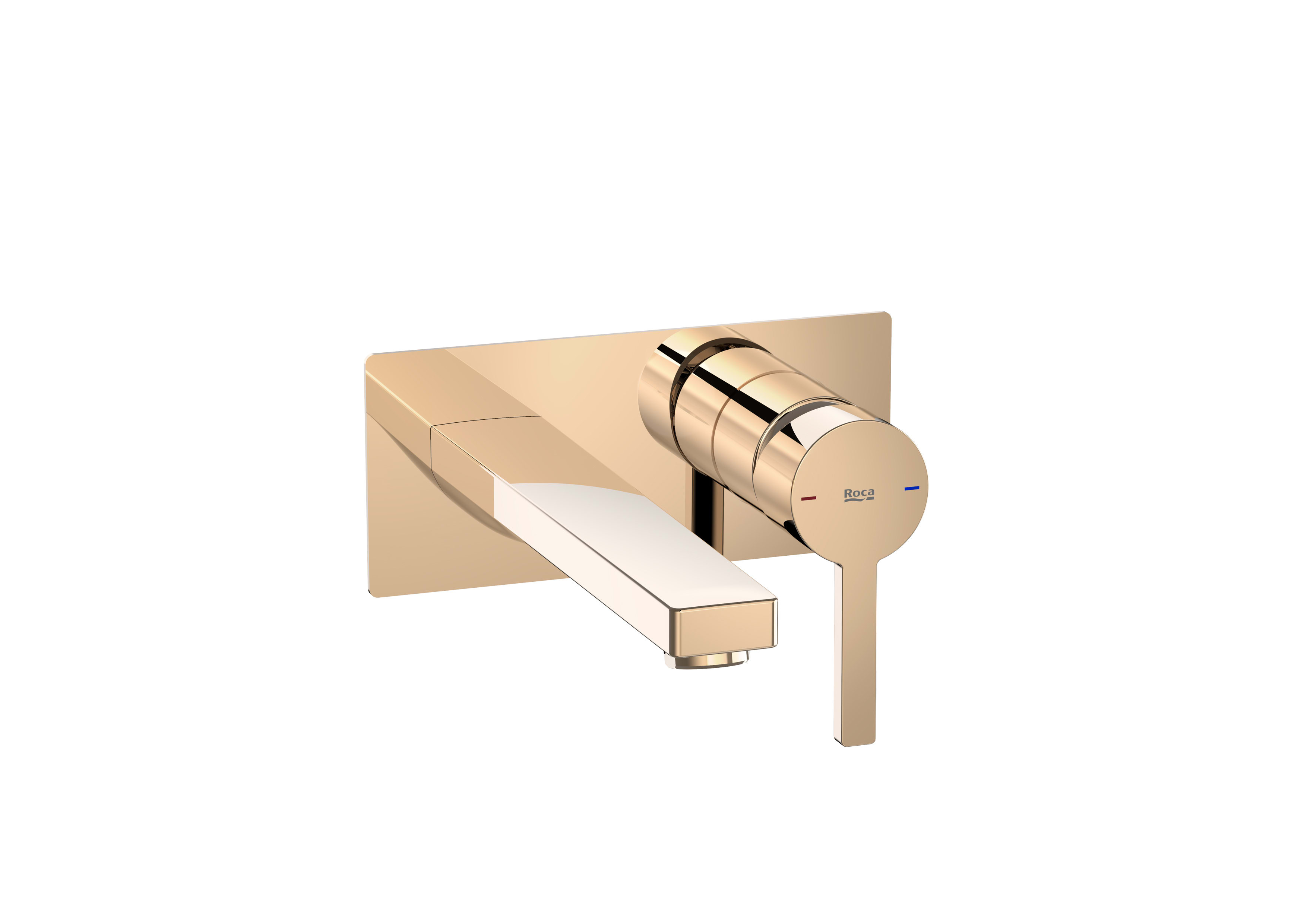 Basin faucets Rose gold Naia A5A3596RG0 Roca