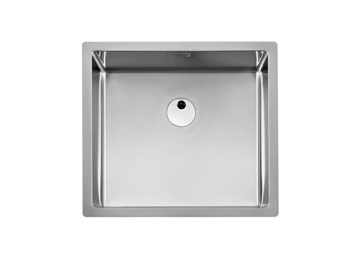 Stainless steel single bowl kitchen sink