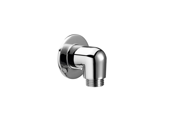 Water inlet for shower tube chrome 1/2