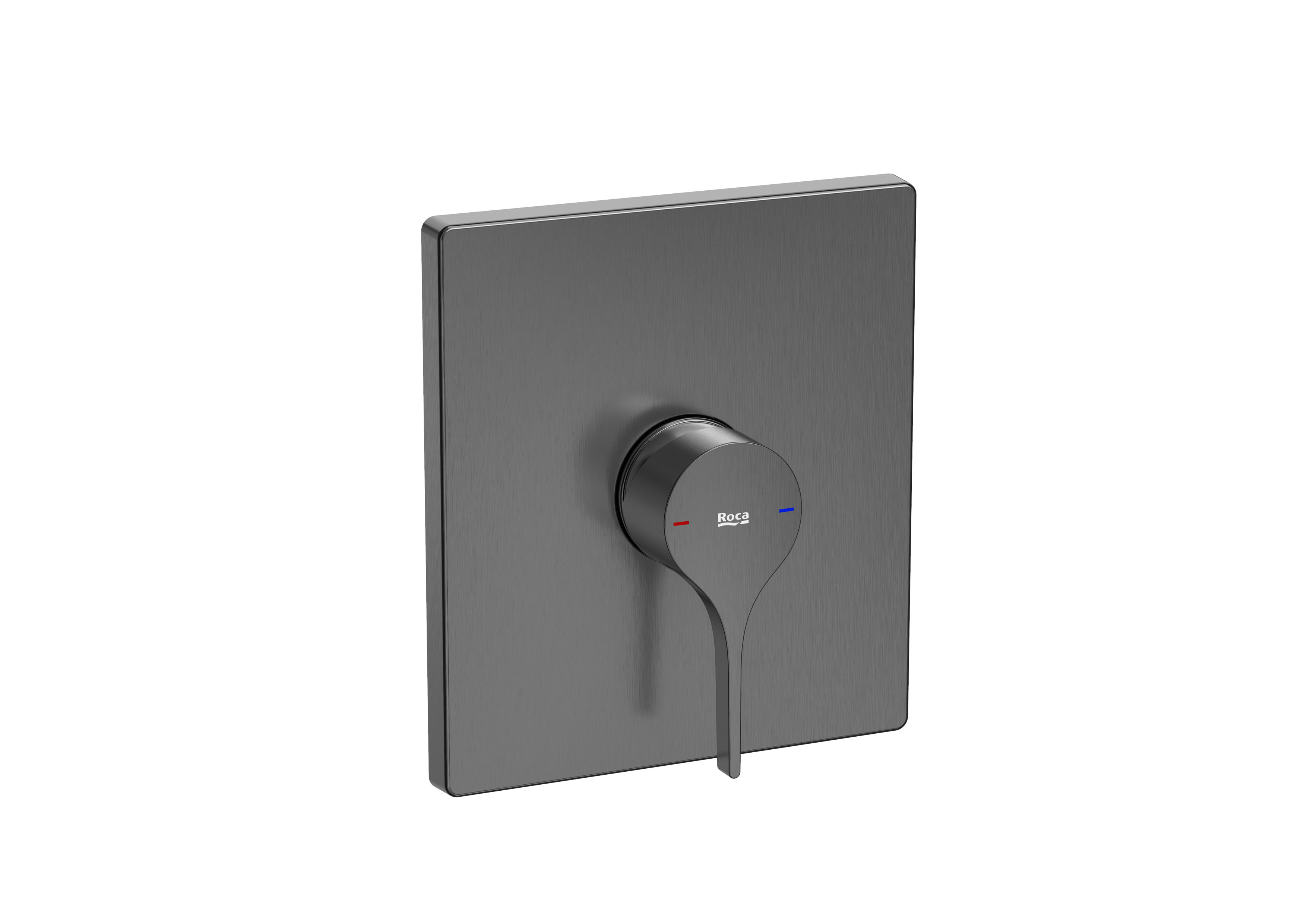 Shower / bath faucets Brushed Titanium Black Insignia A5A2B3ANM0 Roca