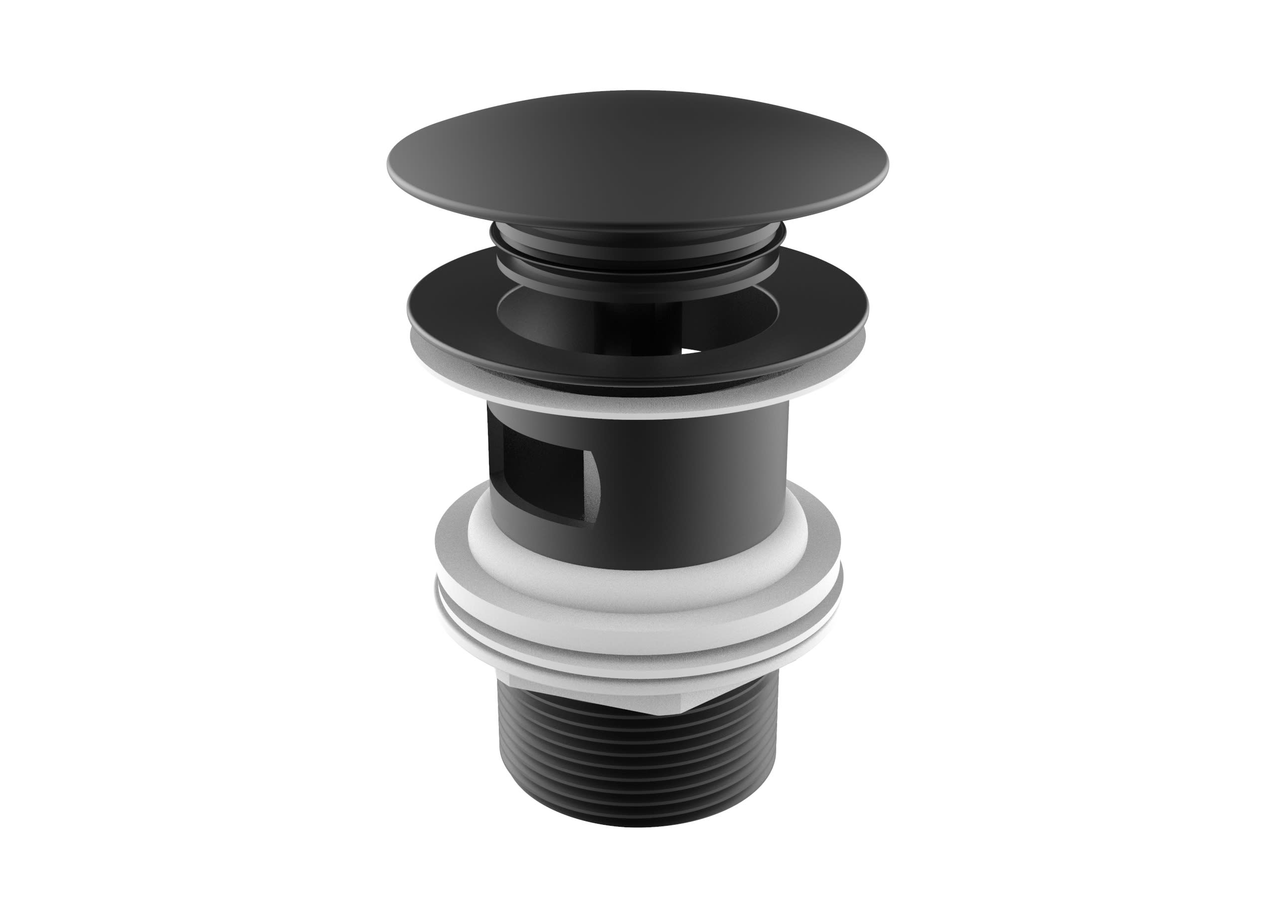Faucets complements Brushed Titanium Black Aqua A5054015NM Roca