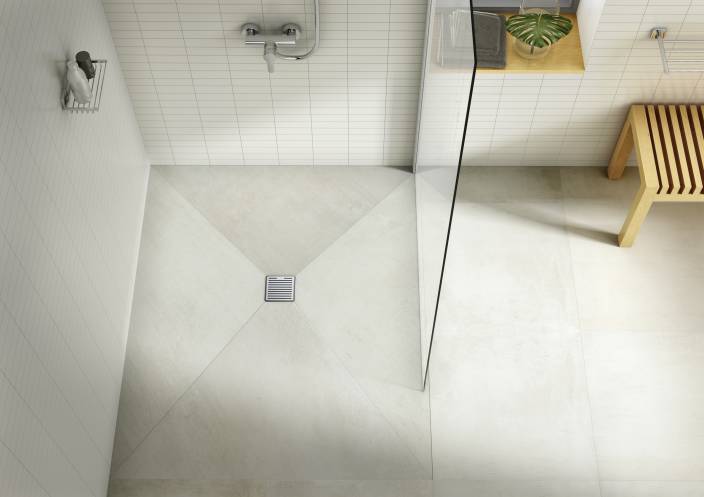 In-Drain Shower trays collections Roca