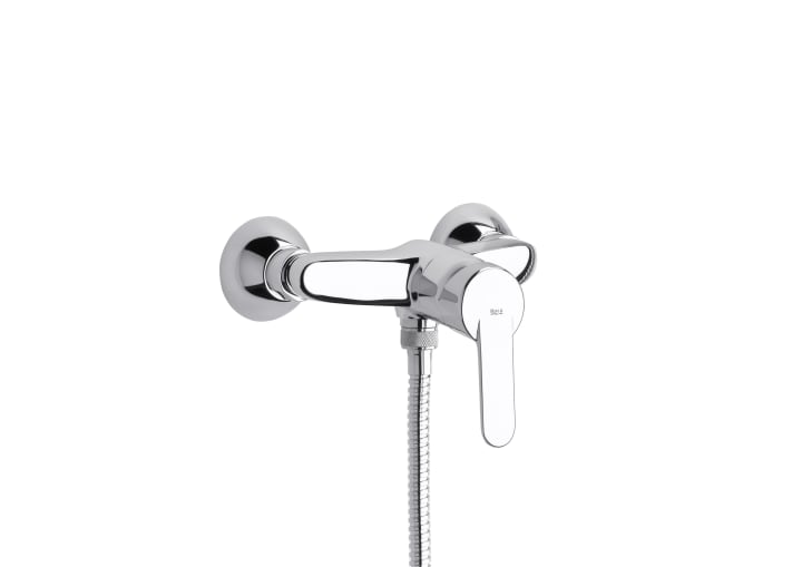 Shower mixer without shower hand and hose