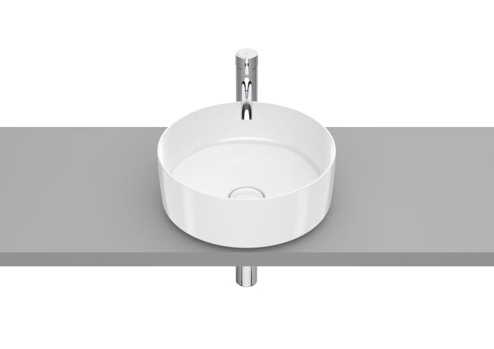 ROUND - Over countertop FINECERAMIC® basin