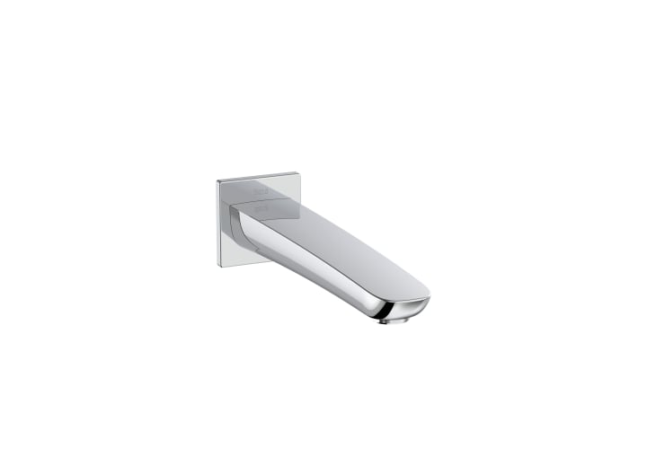 Wall-mounted bath spout