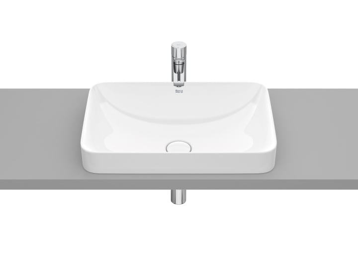 SQUARE - In countertop FINECERAMIC® basin