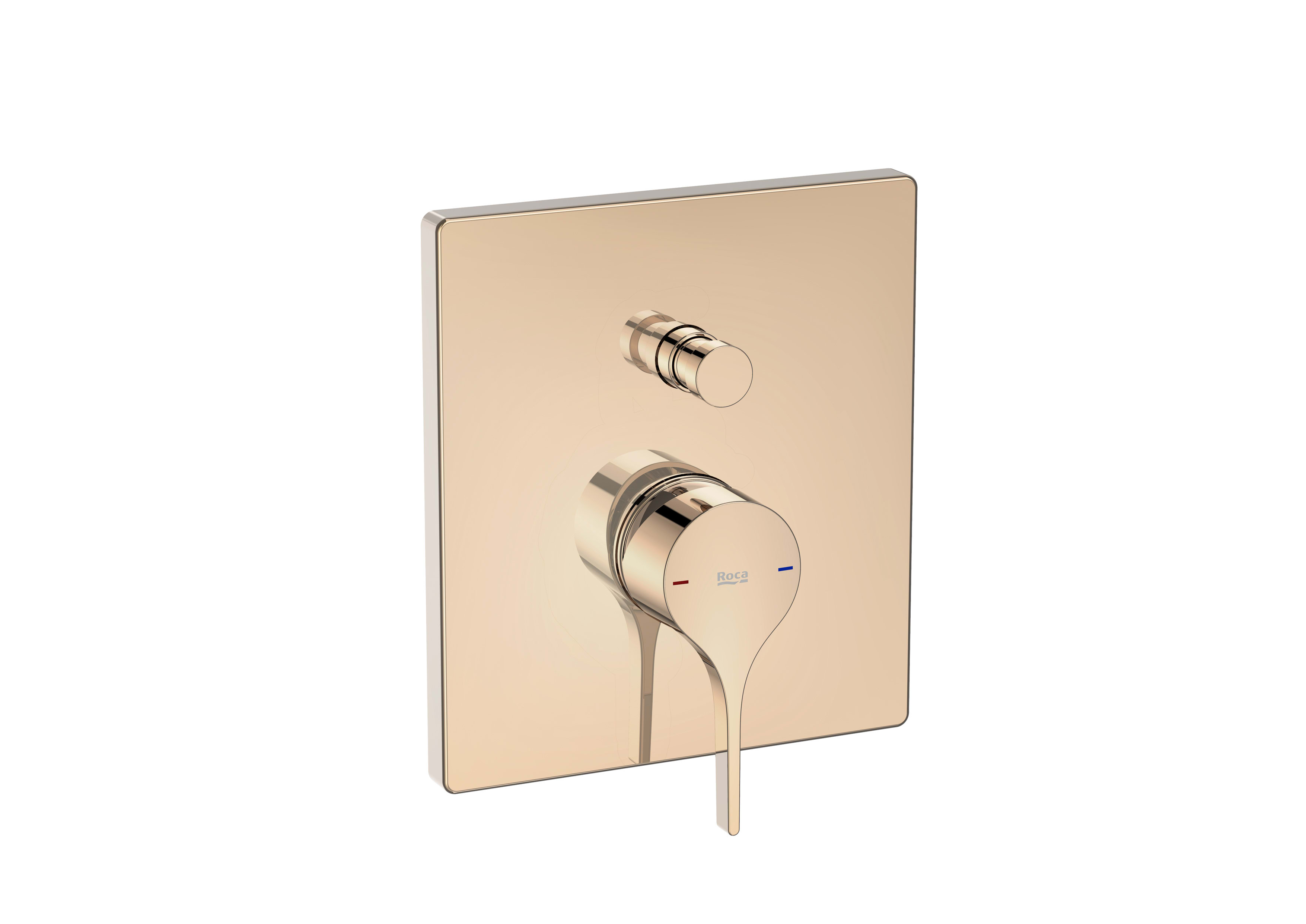 Shower / bath faucets Rose gold Insignia A5A0B3ARG0 Roca