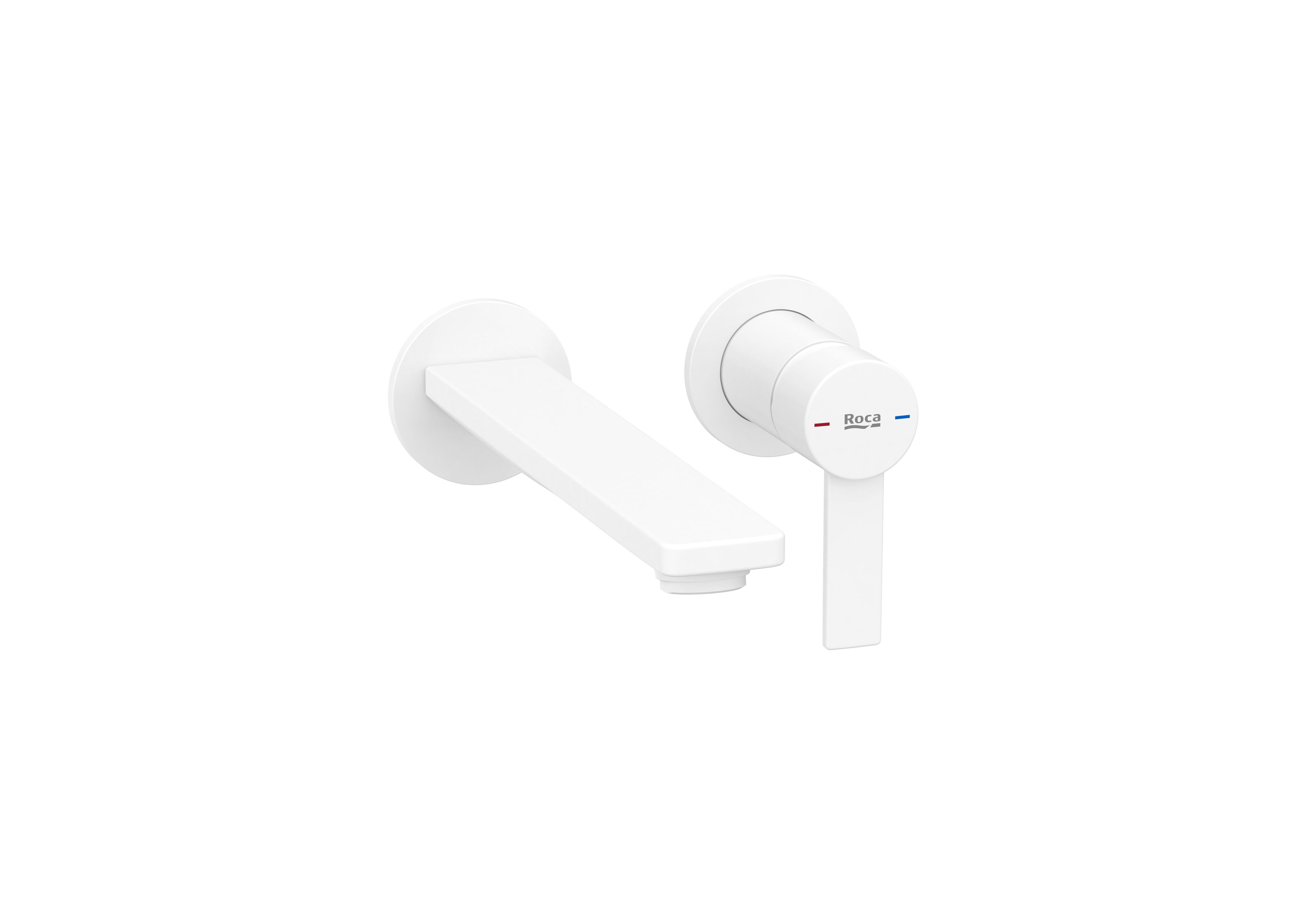 Basin faucets Matt White Targa A5A355FB00 Roca