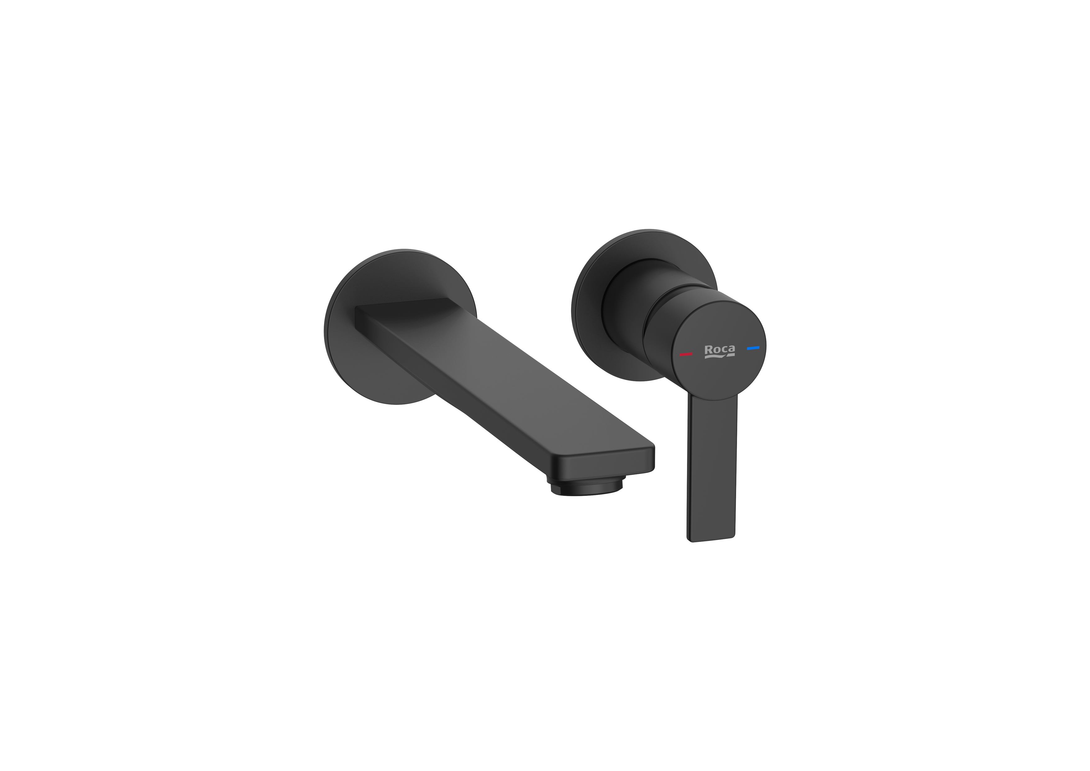Basin faucets Matt Black Targa A5A355FNB0 Roca