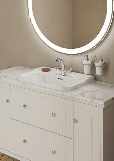 Basin faucets Chrome Carmen A5A3A4BC00 Roca