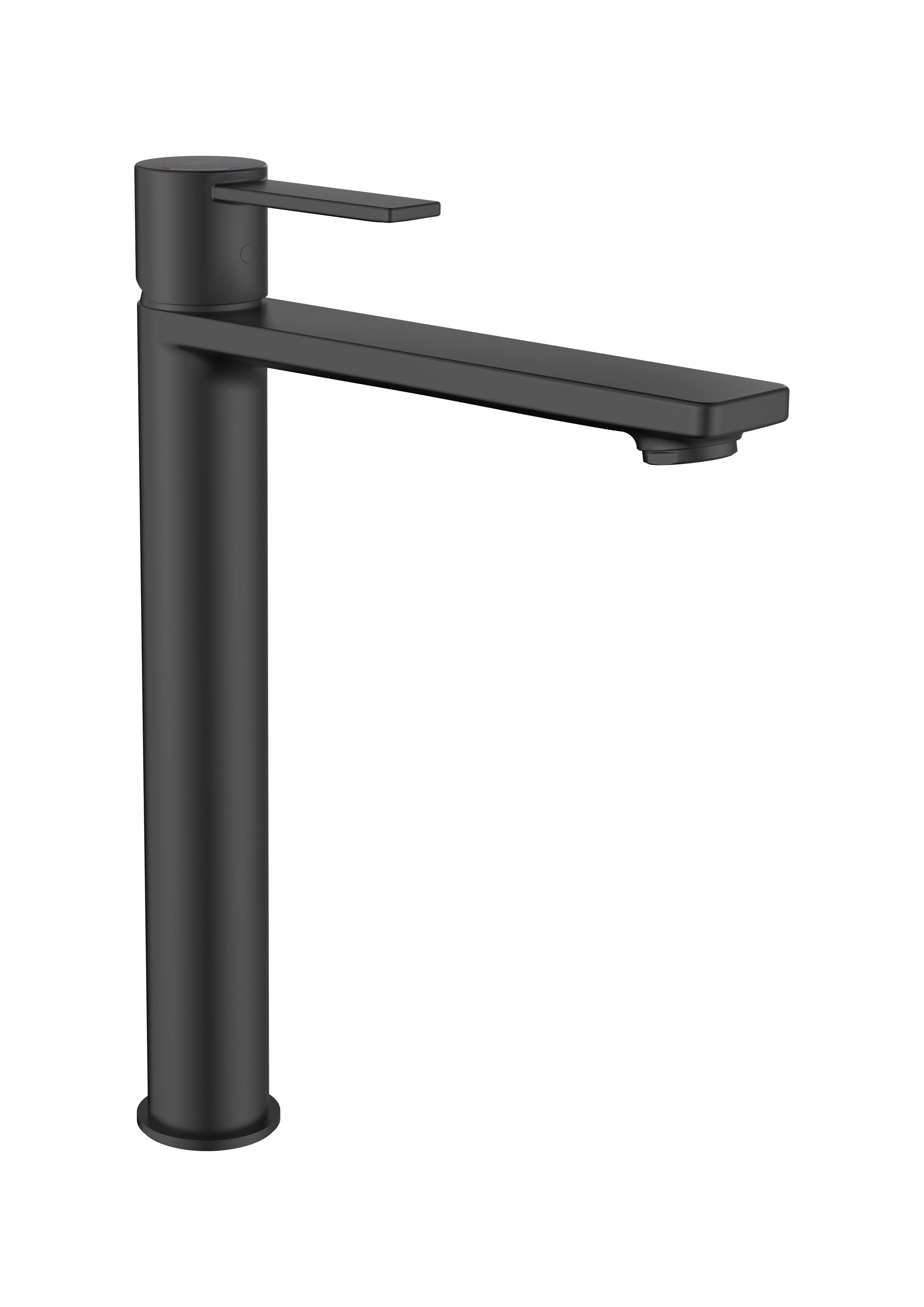 Basin faucets Matt Black Targa A5A345FNB0 Roca