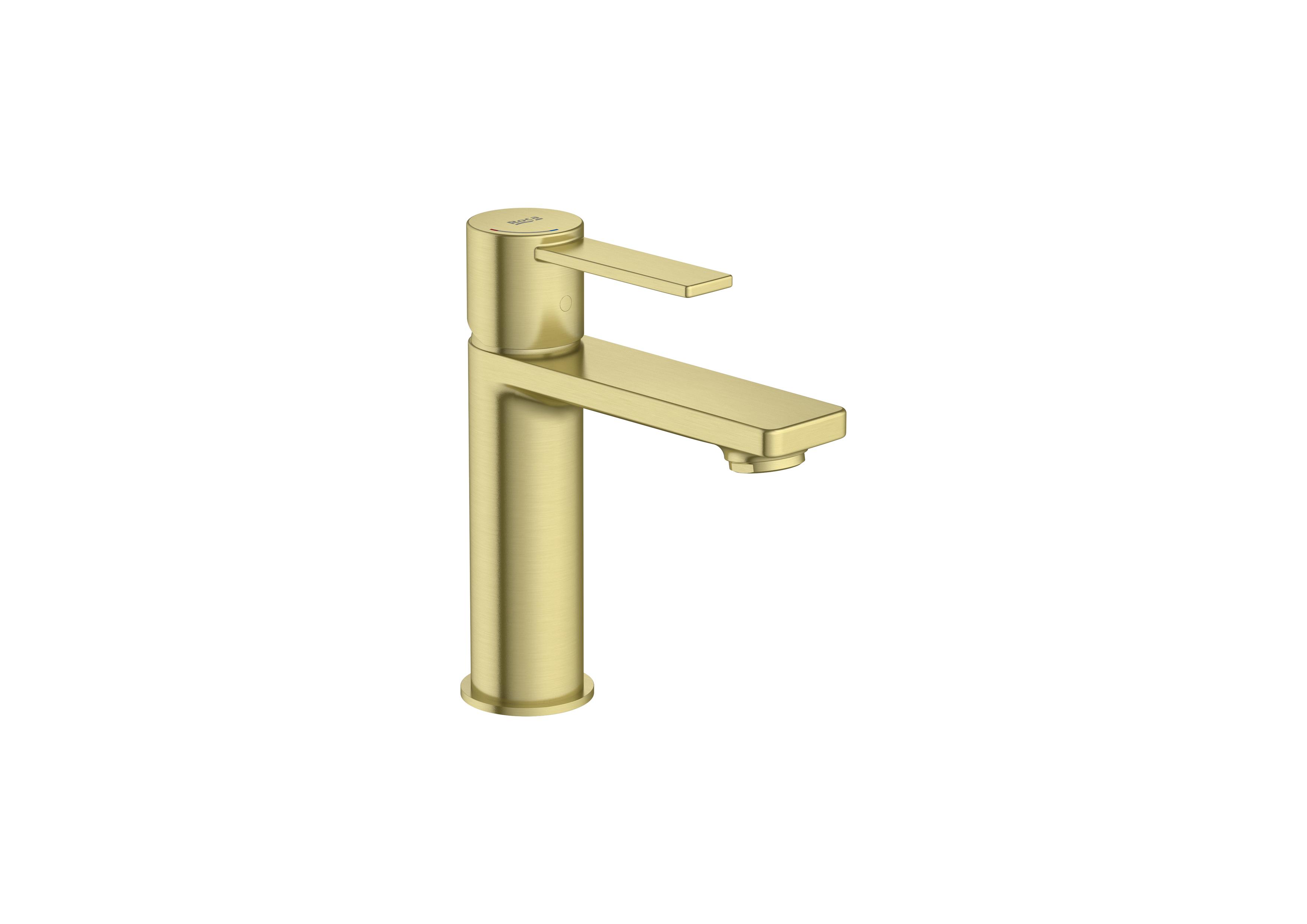 Basin faucets Brushed Brass Targa A5A325FVA0 Roca