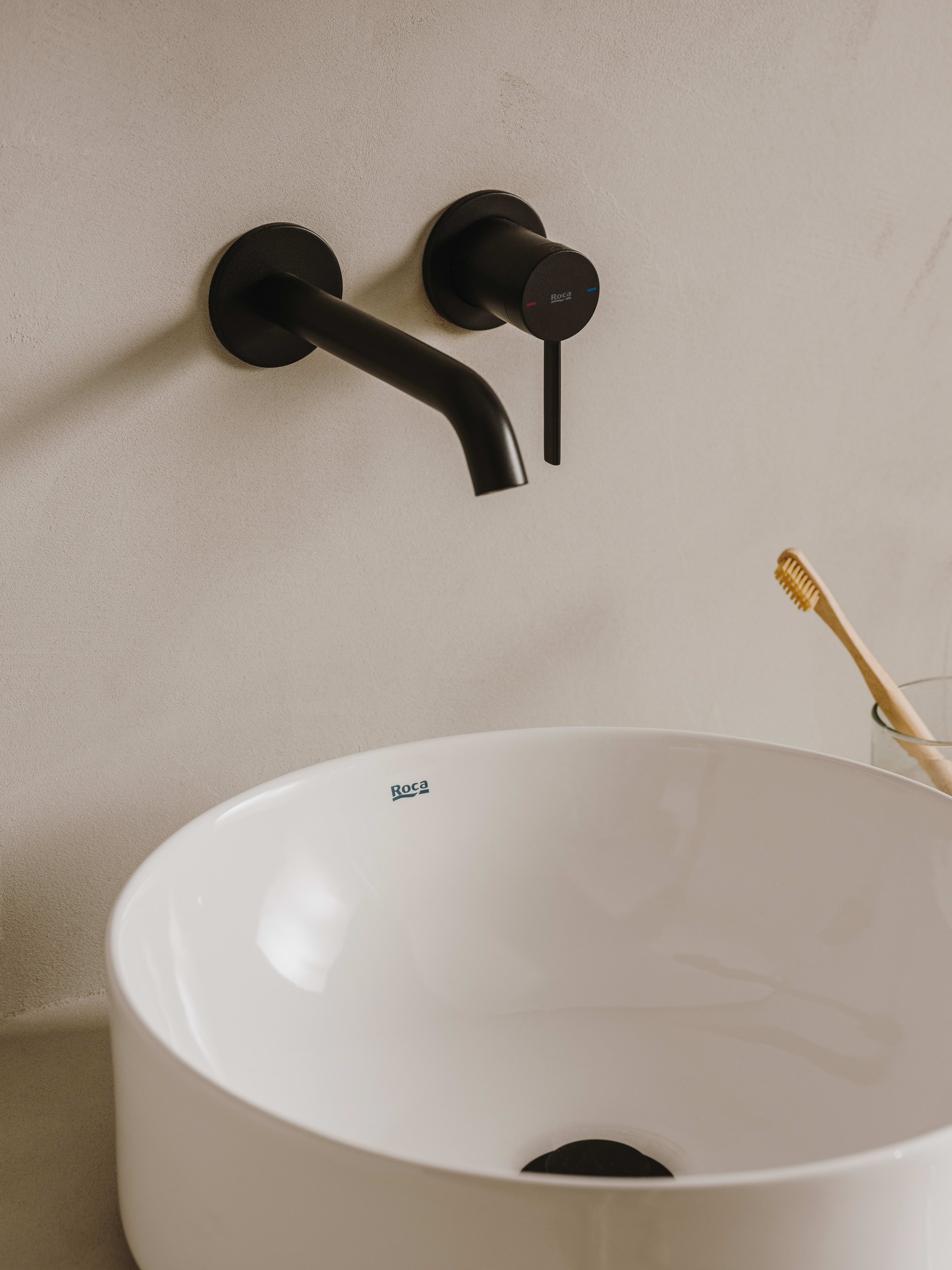 Faucets complements Titanium black Aqua A5054015CN Roca